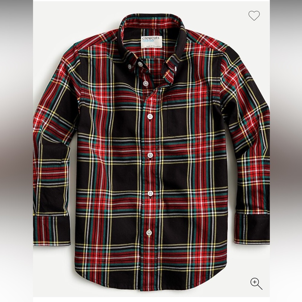 Crewcuts button-down in Stewart tartan